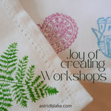 Block printing workshop