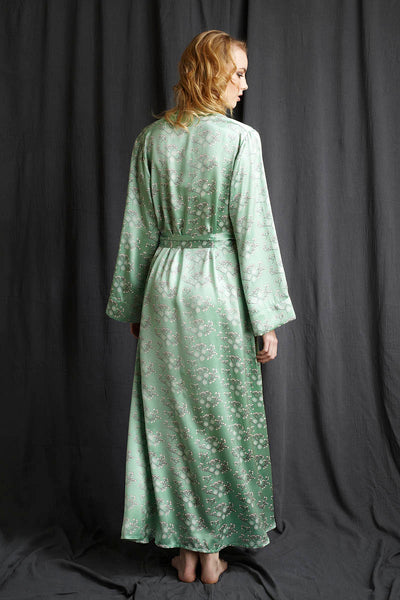 Full length silk dressing gown- made in England OUT OF STOCK – Alice &  Astrid