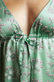 silk snowberry print detail