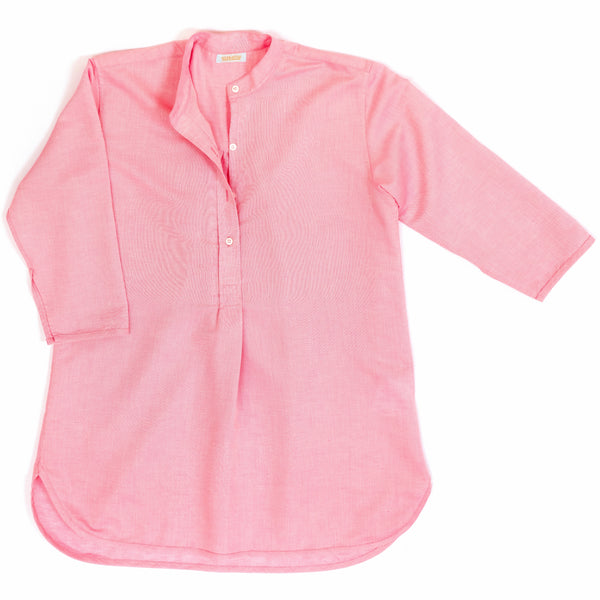 Nightshirt, in pure linen bamboo, holiday wear and lounge by Alice & Astrid made in England