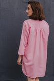 Linen bamboo nightshirt luxury lounge wear by Alice & Astrid