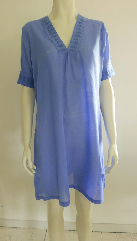 Cornflower blue tunic